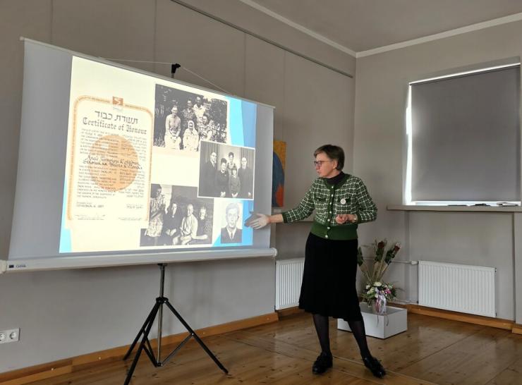 Raseinių krašto istorijos muziejuje – renginys skirtas Lietuvos žydų gelbėtojų dienai