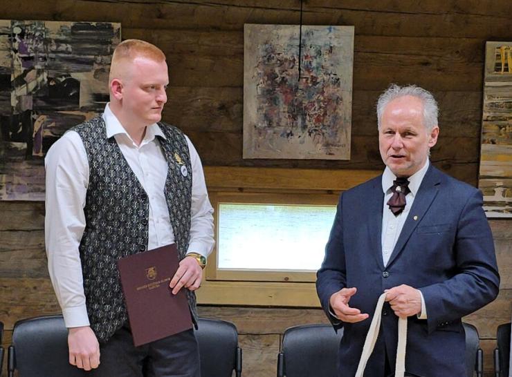 Raseinių krašto atstovas įvertintas už Žemaitijos kultūros puoselėjimą