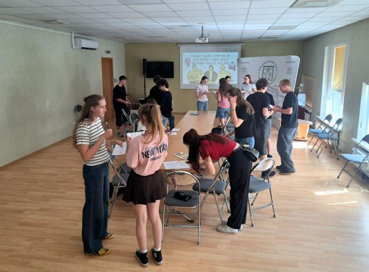 Jaunimo vasaros užimtumo programoje – mokymai jaunuoliams ir kuratoriams