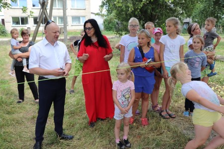 Įgyvendintas projektas „Sporto, žaidimų erdvės įrengimas“ 