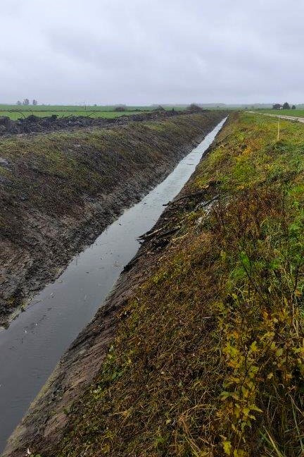 Įgyvendinus projektą rekonstruota dalis Gruzdiškės kadastrinės vietovės melioracijos statinių