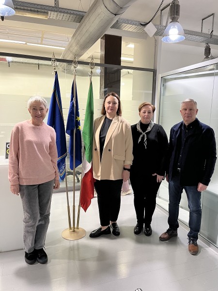 Erasmus+ projekto „Patyriminis ugdymas. Augdamas Atsakingai Auginu“ mokymosi kursai Romoje