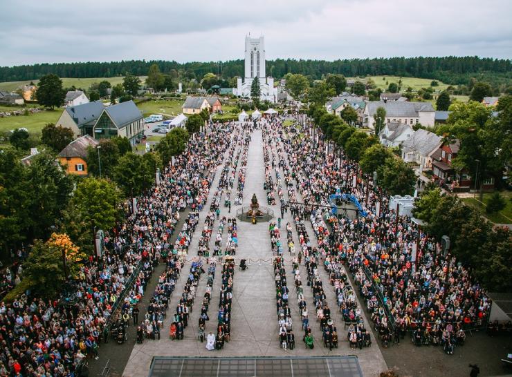 Kaip lankant Šiluvą, apsilankyti Romoje