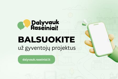Prasideda balsavimas už Dalyvaujamojo biudžeto projektus