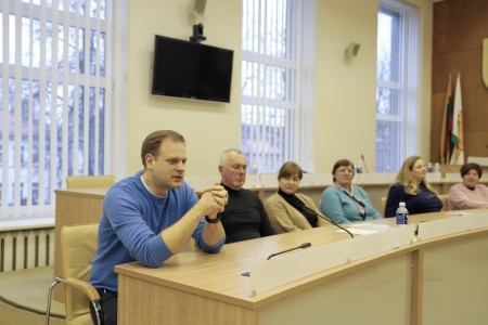 Savivaldybėje vyko susitikimas su rajono sodininkų bendrijų atstovais