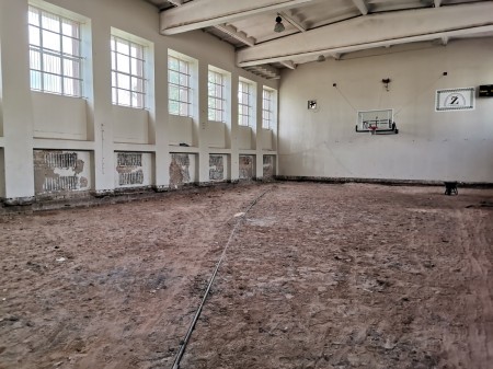 Užbaigtas projektas „Prezidento Jono Žemaičio gimnazijos sporto salės atnaujinimas“