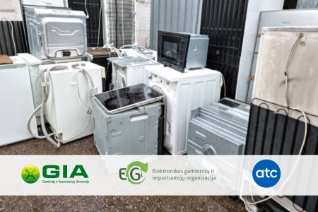 Organizuojamas gaminių atliekų surinkimas iš įmonių, įstaigų, gyventojų ir organizacijų
