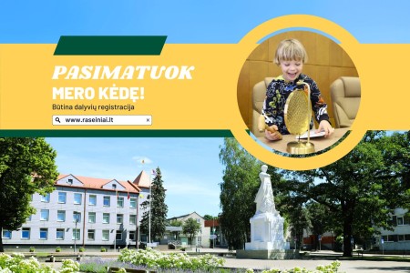 Gyventojai kviečiami į renginį Vietos savivaldos dienos proga