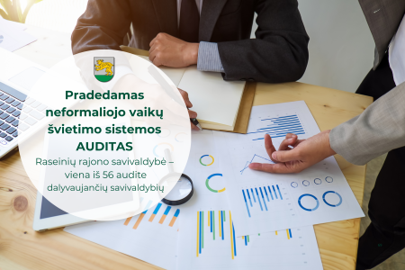 Pradedamas neformaliojo vaikų švietimo sistemos auditas