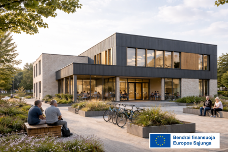Pasirašyta projekto „Nestacionarių socialinių paslaugų infrastruktūros plėtra Raseinių rajono savivaldybėje (jaunimo ir senyvo amžiaus asmenų daugiafunkcio centro statyba)“ finansavimo sutartis Nr. 22-414-P-0001