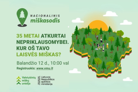 Kviečiame Raseinių krašto gyventojus jungtis prie Nacionalinio miškasodžio