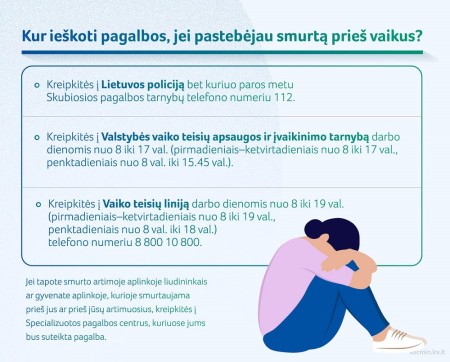 Visuomenė kviečiama nelikti abejinga: požymiai ir ką daryti pastebėjus smurtą prieš vaikus