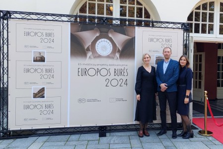 Raseinių rajono savivaldybės atstovai dalyvavo Europos burių apdovanojimuose 2024 m.